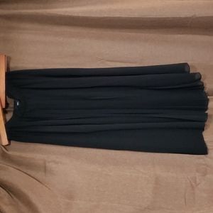 Black Mossimo Maxi Flowy Skirt Sz M